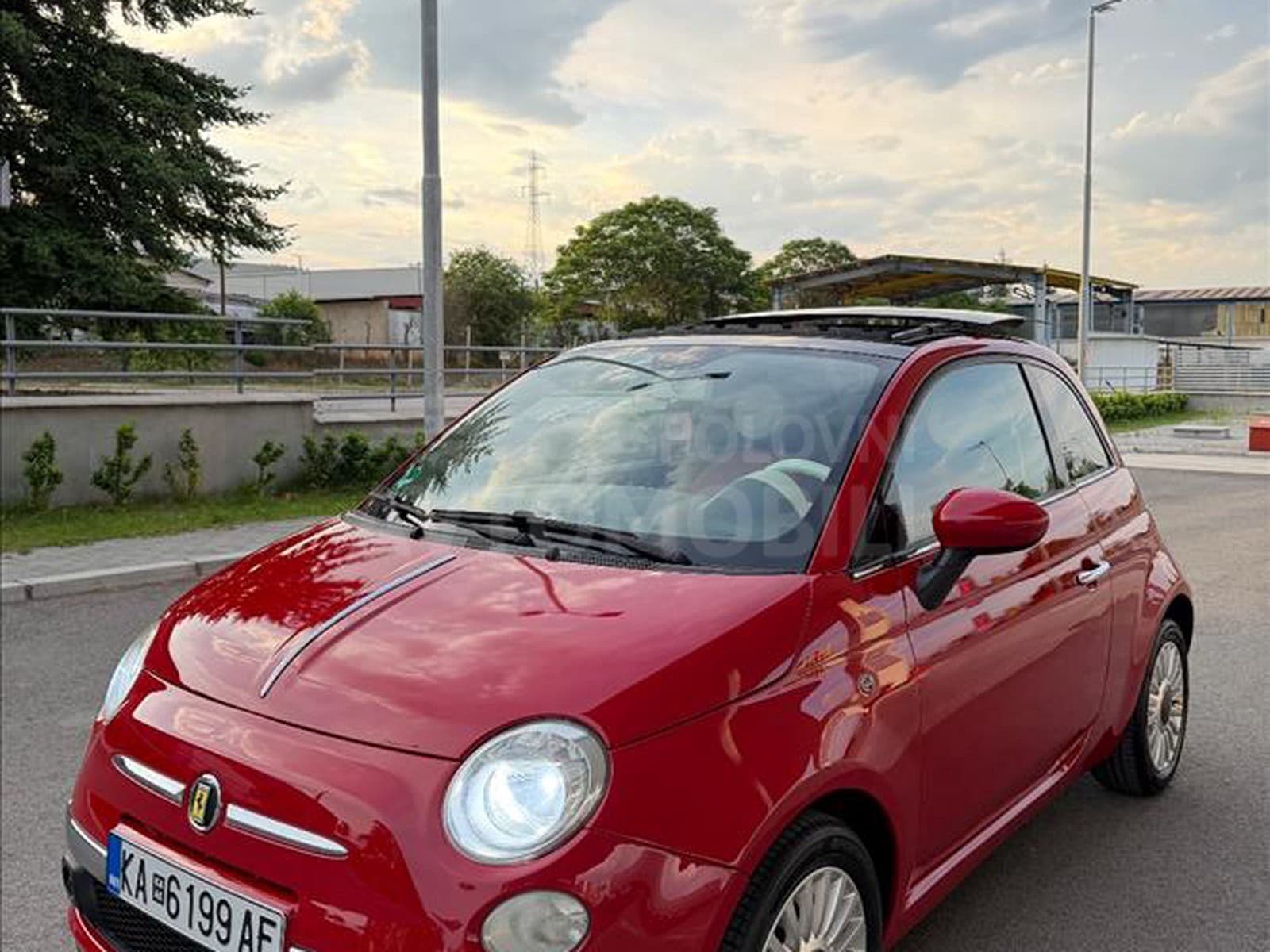 Fiat 500 1.2 51kw 2008 ( Panorama / Navi )